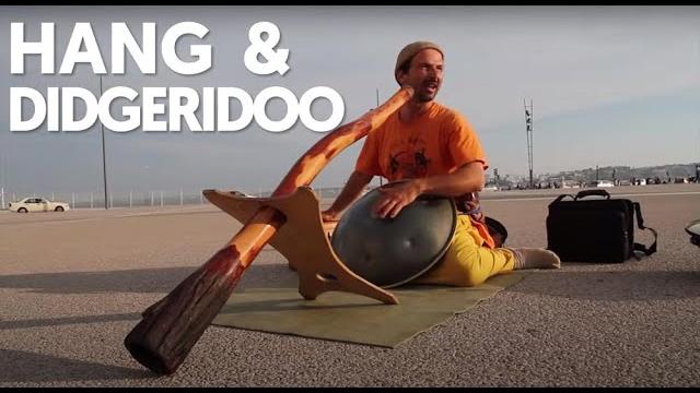 Hang & didjeridoo - ananda krishna röösli in lisbon Hang & didjeridoo - ananda krishna röösli in lisbon
