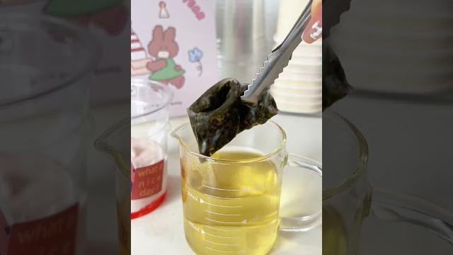 白桃乌龙冰淇淋 making aesthetic drinks 高顏值自製飲品 #drinks 白桃乌龙冰淇淋 making aesthetic drinks 高顏值自製飲品 #drinks