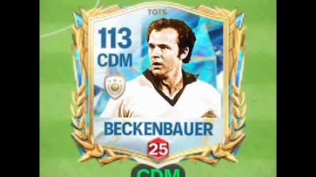 Beckenbauer - the legend is back | #fcmobile #tots Beckenbauer - the legend is back | #fcmobile #tots