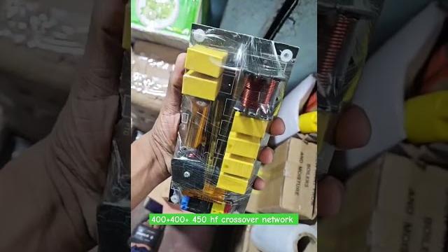 Crossover network board 300+300/ 450 hf driver Crossover network board 300+300/ 450 hf driver