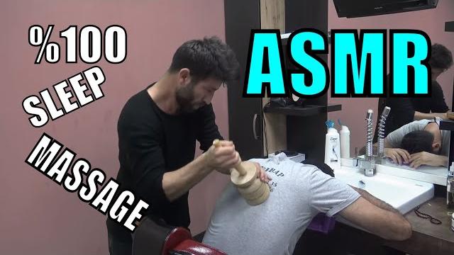 Asmr turkish barber massage=head, shampoo,neck,ear,face rolling pin,relaxing,toksen,back massage Asmr turkish barber massage=head, shampoo,neck,ear,face rolling pin,relaxing,toksen,back massage