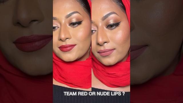 Team nude lips or team red lips ? Team nude lips or team red lips ?