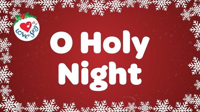 O holy night with lyrics christmas carol & song O holy night with lyrics christmas carol & song