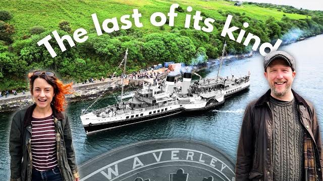 Vintage paddle steamer (last in the world) comes to our island village for the first time - ep122 Vintage paddle steamer (last in the world) comes to our island village for the first time - ep122