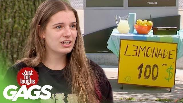 Lemonade pranks compilation Lemonade pranks compilation