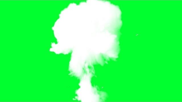 Smoke explosion smoke cloud - green screen effects - free use Smoke explosion smoke cloud - green screen effects - free use