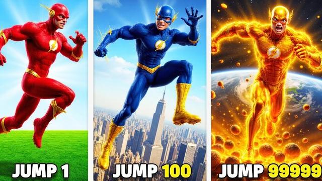 Flash upgrades with every jump in gta 5! Flash upgrades with every jump in gta 5!
