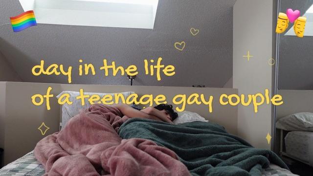 Realistic “day in the life” teenage gay couple vlog Realistic “day in the life” teenage gay couple vlog