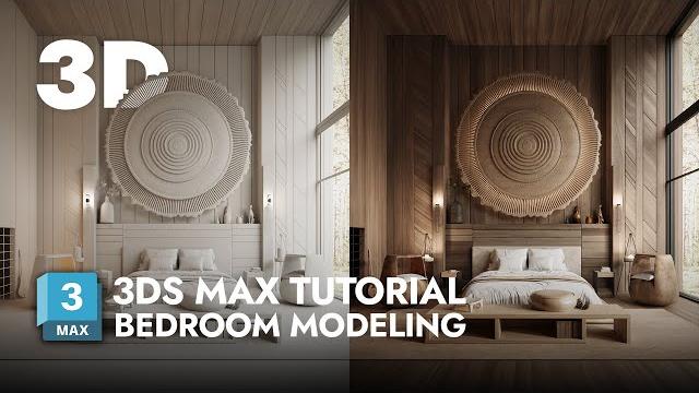 3ds max tutorial: beginner friendly - bedroom modeling 3ds max tutorial: beginner friendly - bedroom modeling