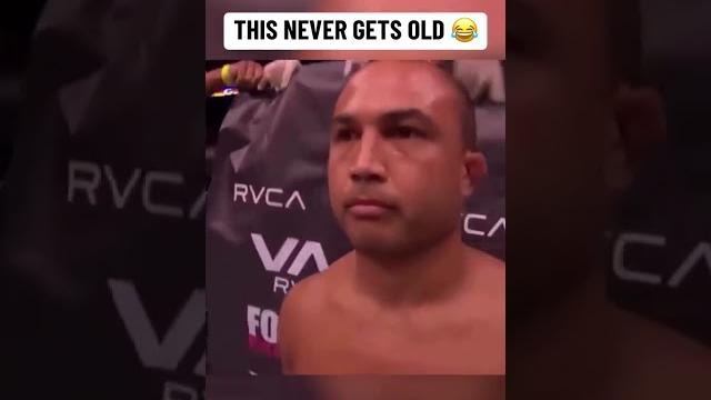 Bj penn’s reaction is too good Bj penn’s reaction is too good