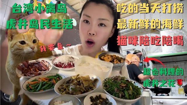 台湾小离岛虎井️岛民生活日常现捞海鲜吃到饱微醺撸猫超疗愈 台湾小离岛虎井️岛民生活日常现捞海鲜吃到饱微醺撸猫超疗愈