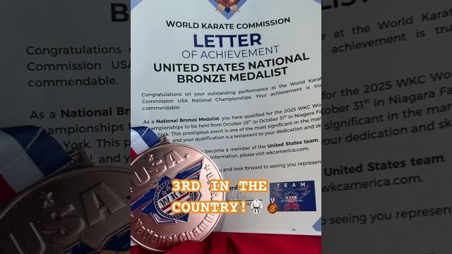 3rd in the country! #karate #worldchampionship #3rd #fightingkids #sports #fyp #foryou #shorts 3rd in the country! #karate #worldchampionship #3rd #fightingkids #sports #fyp #foryou #shorts