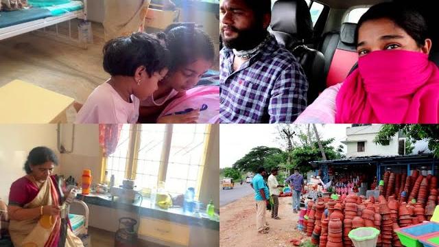 Maha & mahi meeting their little brother for the first time - outing vlog -shyaway shopping haul Maha & mahi meeting their little brother for the first time - outing vlog -shyaway shopping haul