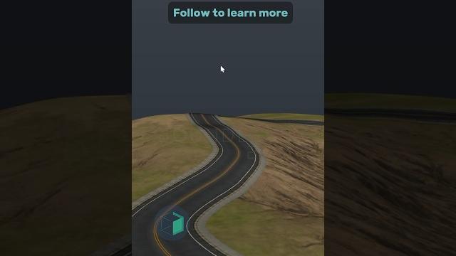 Conform roads onto bumpy terrain#3dsmax Conform roads onto bumpy terrain#3dsmax