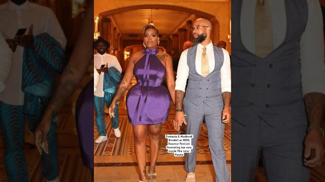 Fantasia at essence fest promoting the color purple #fantasia #essencefest #celebrityfashion #style Fantasia at essence fest promoting the color purple #fantasia #essencefest #celebrityfashion #style