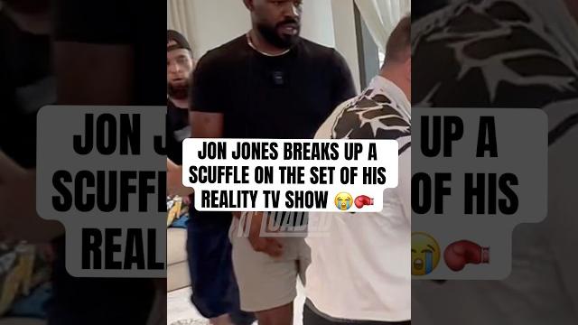 Jon jones breaks up a scuffle on his mma reality show #jonjones #natediaz #mma #ufc #sports Jon jones breaks up a scuffle on his mma reality show #jonjones #natediaz #mma #ufc #sports