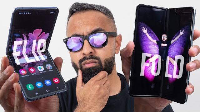 Samsung galaxy z flip vs galaxy fold Samsung galaxy z flip vs galaxy fold