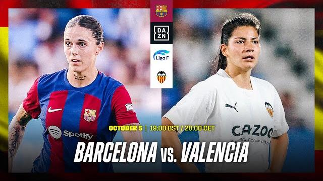 Barcelona va. valencia | liga f 2023-2024 matchday 1 full match Barcelona va. valencia | liga f 2023-2024 matchday 1 full match