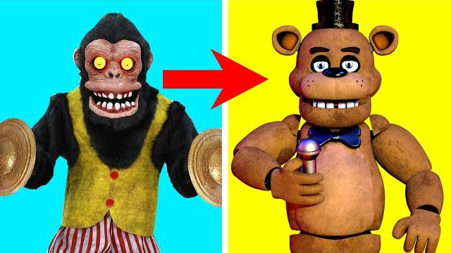 Diy spirt halloween animatronic makeover to freddy fazbear! Diy spirt halloween animatronic makeover to freddy fazbear!