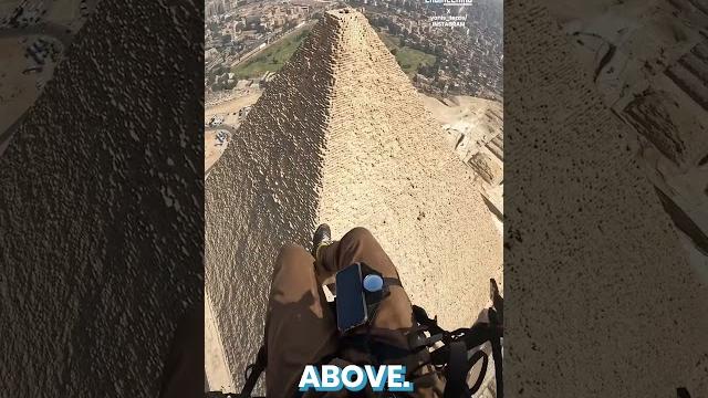 Why is there writing on top of the pyramids? Why is there writing on top of the pyramids?