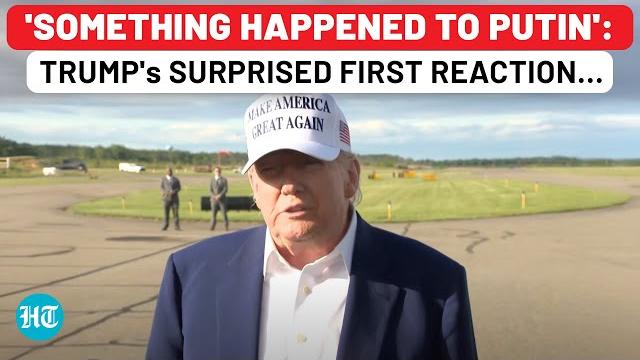 On cam: trump reacts to putin death scare by ukraine drones, surprised by russia's largest attack On cam: trump reacts to putin death scare by ukraine drones, surprised by russia's largest attack