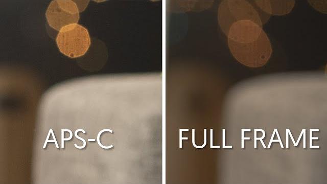 Does sensor size really affect bokeh? Does sensor size really affect bokeh?