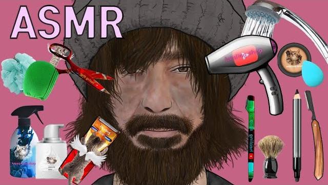 Asmr animation | satisfying scalp treatment | big flakes dandruff removal! | meng's stop motion Asmr animation | satisfying scalp treatment | big flakes dandruff removal! | meng's stop motion
