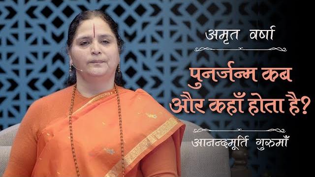 पुनर्जन्म कब और कहाँ होता है? | av ep 2553 | daily satsang | 12 february 2025 | anandmurti gurumaa पुनर्जन्म कब और कहाँ होता है? | av ep 2553 | daily satsang | 12 february 2025 | anandmurti gurumaa