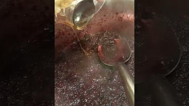 Making mulberry jam sweetened w/ honey #canning, #mulberries, #preserves, #jam, #foodpreservation Making mulberry jam sweetened w/ honey #canning, #mulberries, #preserves, #jam, #foodpreservation
