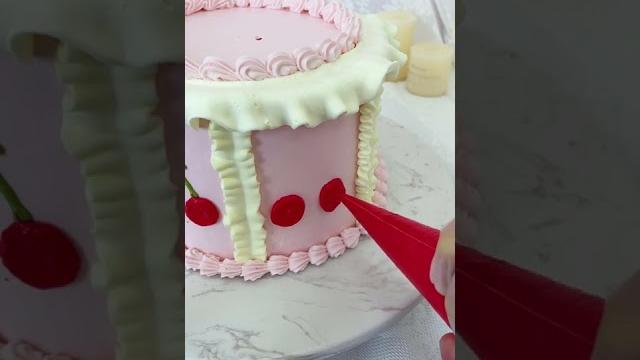 How to cake decorating so yummy #short How to cake decorating so yummy #short