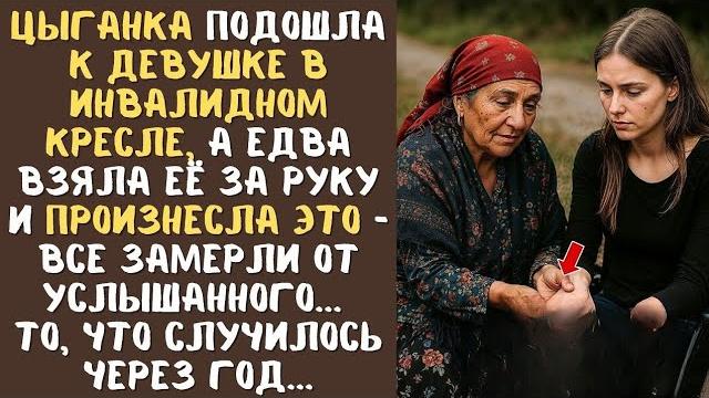 Цыганка подошла к девушке в инвалидном кресле, а едва взяла её за руку и произнесла это... Цыганка подошла к девушке в инвалидном кресле, а едва взяла её за руку и произнесла это...
