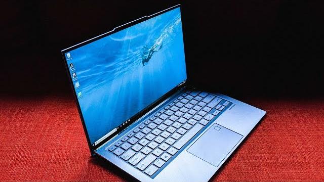 This laptop has (almost) no bezel This laptop has (almost) no bezel