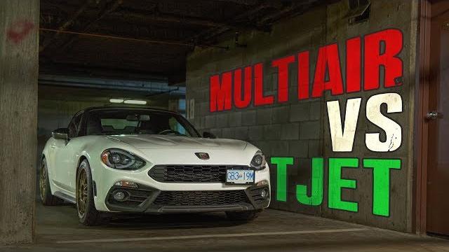 Multiair vs tjet in the big turbo abarth 124 spider Multiair vs tjet in the big turbo abarth 124 spider