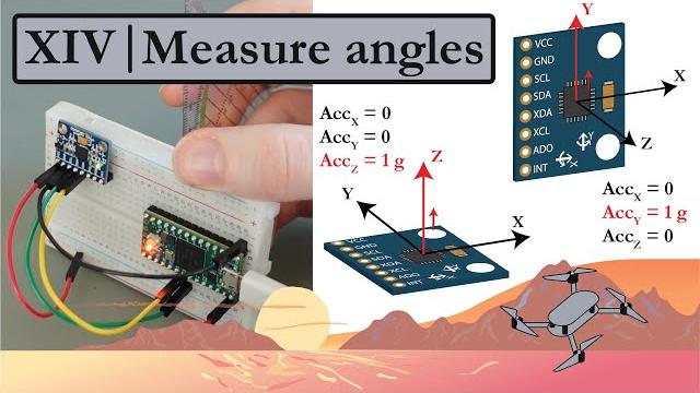 14 | measure angles with the mpu6050 accelerometer 14 | measure angles with the mpu6050 accelerometer