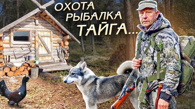 Один в тайге. охота с лайкой, рыбалка, жизнь в лесу. Один в тайге. охота с лайкой, рыбалка, жизнь в лесу.