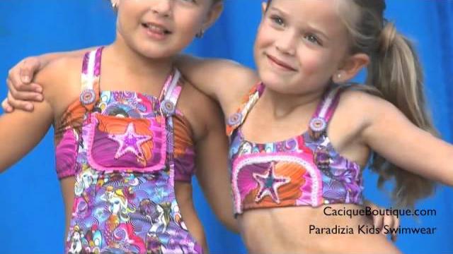Paradizia kids swimwear - siren in love swimsuit Paradizia kids swimwear - siren in love swimsuit