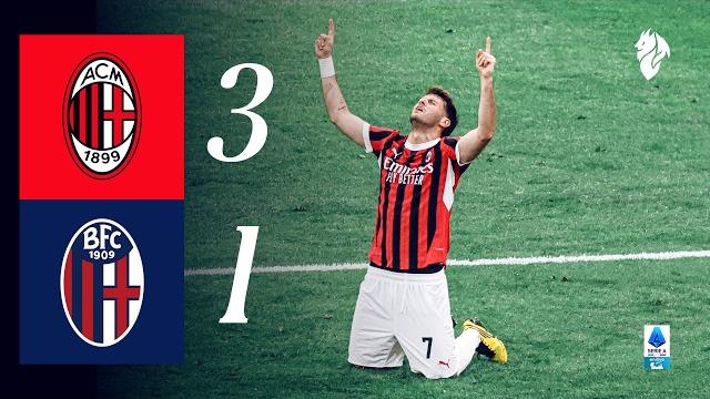 Pulisic, gimenez’s first brace and yet another comeback | ac milan 3-1 bologna | highlights serie a Pulisic, gimenez’s first brace and yet another comeback | ac milan 3-1 bologna | highlights serie a