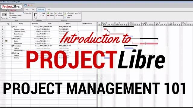 Learn the basics of projectlibre - your quick start to project management with projectlibre Learn the basics of projectlibre - your quick start to project management with projectlibre
