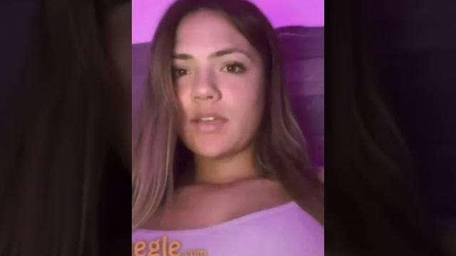 Porn star on omegle and showing Porn star on omegle and showing