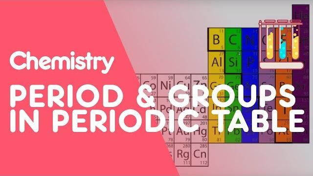 What are periods & groups in the periodic table? | properties of matter | chemistry | fuseschool What are periods & groups in the periodic table? | properties of matter | chemistry | fuseschool