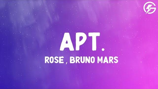 Rosé & bruno mars - apt. (lyrics) Rosé & bruno mars - apt. (lyrics)