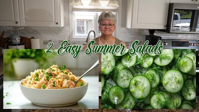 2 easy summer salads 2 easy summer salads
