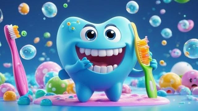 Brush your teeth with baby bear | morning routine song for toddlers | fun hygiene rhyme for kids Brush your teeth with baby bear | morning routine song for toddlers | fun hygiene rhyme for kids