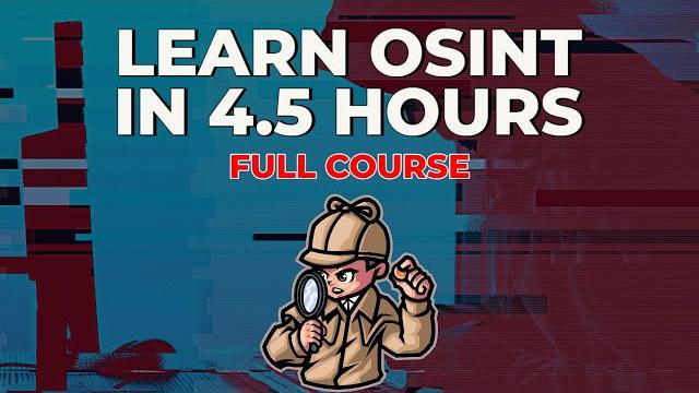 Open-source intelligence (osint) in 5 hours - full course - learn osint! Open-source intelligence (osint) in 5 hours - full course - learn osint!