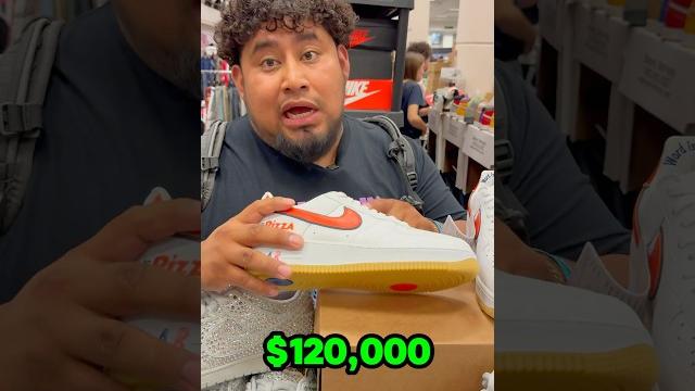 Would you spend $120,000 for these air force 1’s?? Would you spend $120,000 for these air force 1’s??