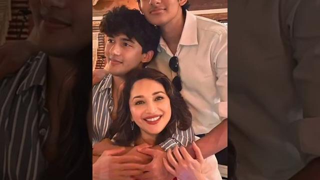 Madhuri dixit dr nene son family Madhuri dixit dr nene son family