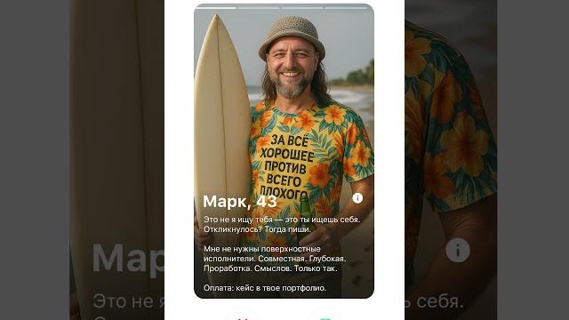 Тиндер для фрилансера Тиндер для фрилансера