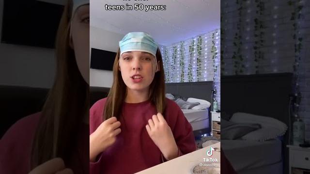 Tiktok: teens in 50 years from now *original* (@alanaclem) Tiktok: teens in 50 years from now *original* (@alanaclem)