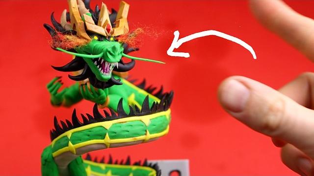 I made dragon rework entirely out of clay! I made dragon rework entirely out of clay!