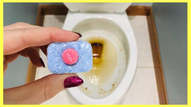 Put a dishwasher tablet in your toilet bowl & watch what happens!! (6 genius uses) | andrea jean Put a dishwasher tablet in your toilet bowl & watch what happens!! (6 genius uses) | andrea jean